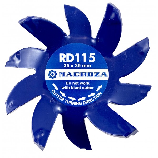 Freza Macroza RD-115 Premium compatibil cu masina de frezat canale Macroza M95, SC300PRO